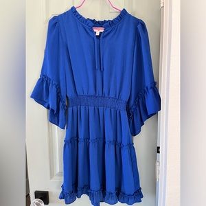 GB Giani Bini Girls Blue long sleeve Mini Dress